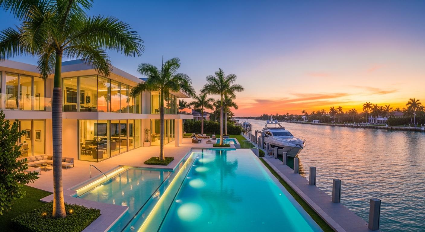 Beyond the Boats: Discover South Florida's Luxury Waterfront Real Estate